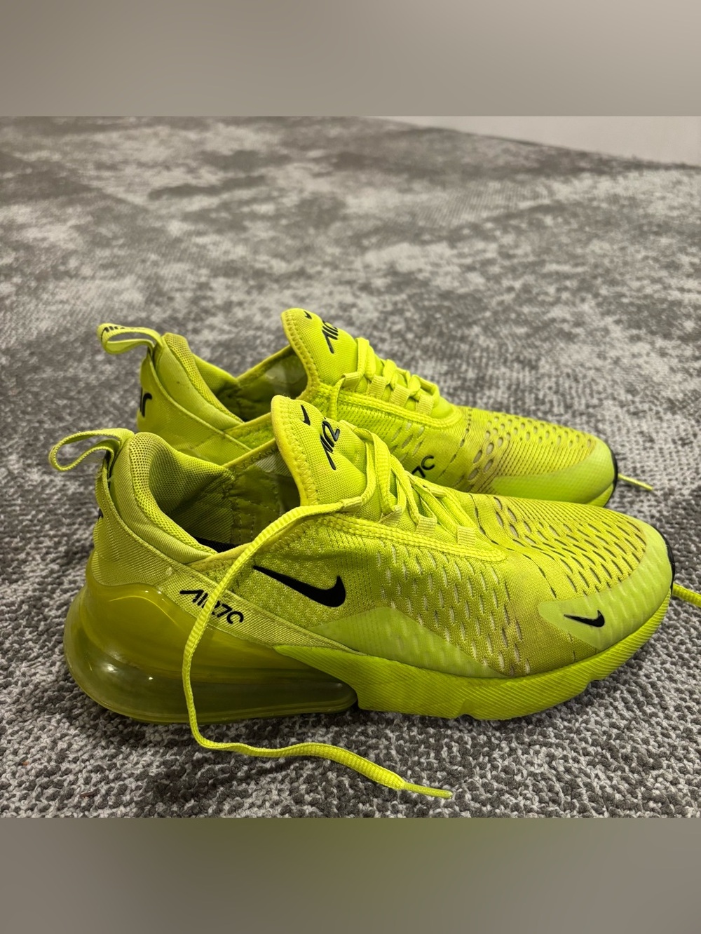 Nike Air Max 270 Tennis Ball Athletic Running Shoes Womens U.S. 8